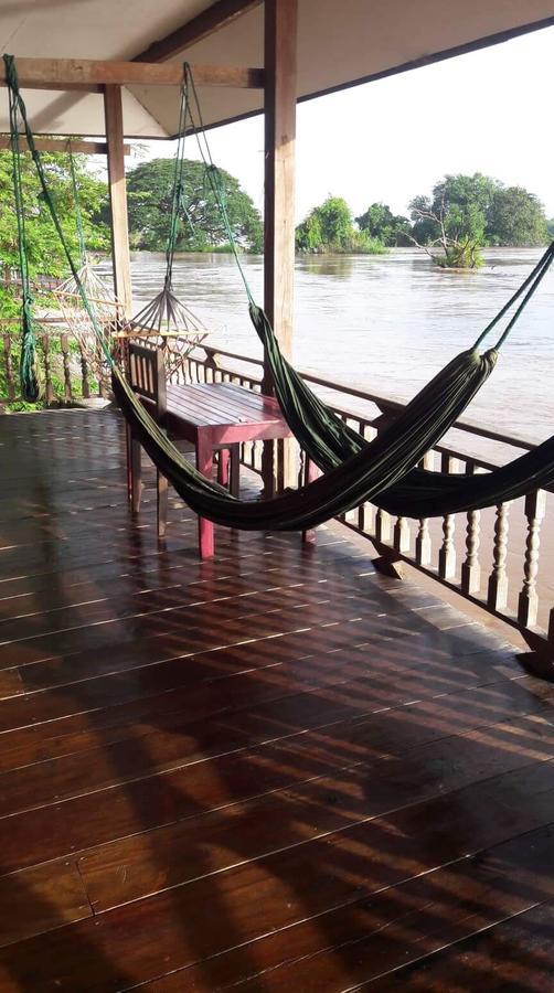 Riverside Bungalow Hotell Ban Dondét Eksteriør bilde